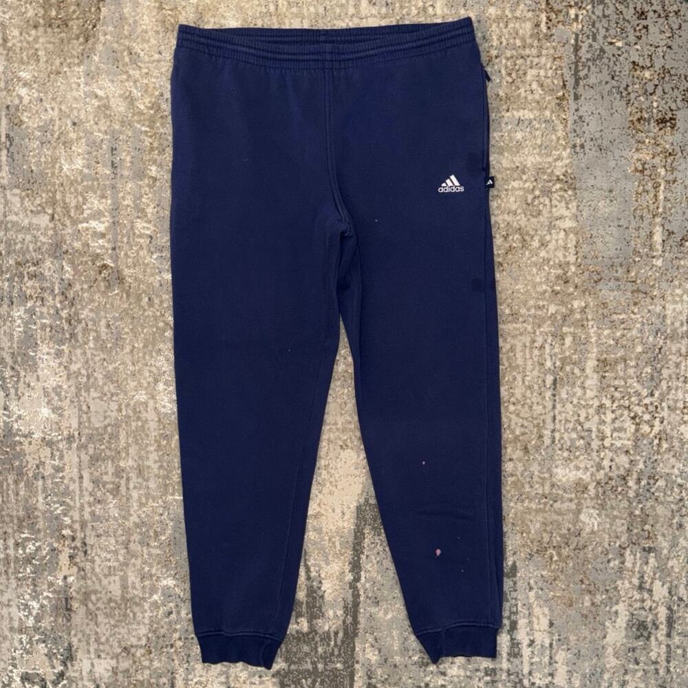 Adidas Vintage 90s Navy Sweatpants Size Mens Large